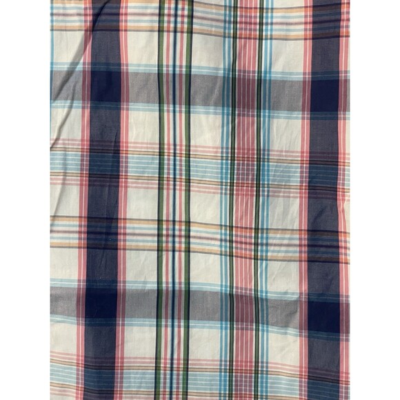 Peter Millar Shirt Blue Plaid Long Sleeve Casual Preppy Button Down Men Size L - Picture 3 of 11